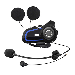 Motorcycle Radio Communication Helmet Headset <strong>2</strong> <strong>Way</strong> <strong>Intercom</strong> <strong>System</strong> for Helmet