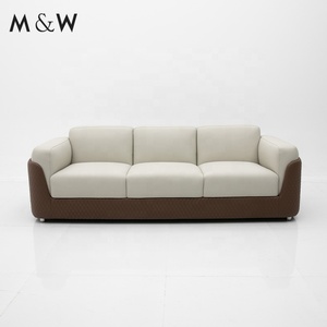 Meubles modernes et minimalistes M & W de luxe, ensemble de canapés élégants et confortables pour le bureau - Product Image 2