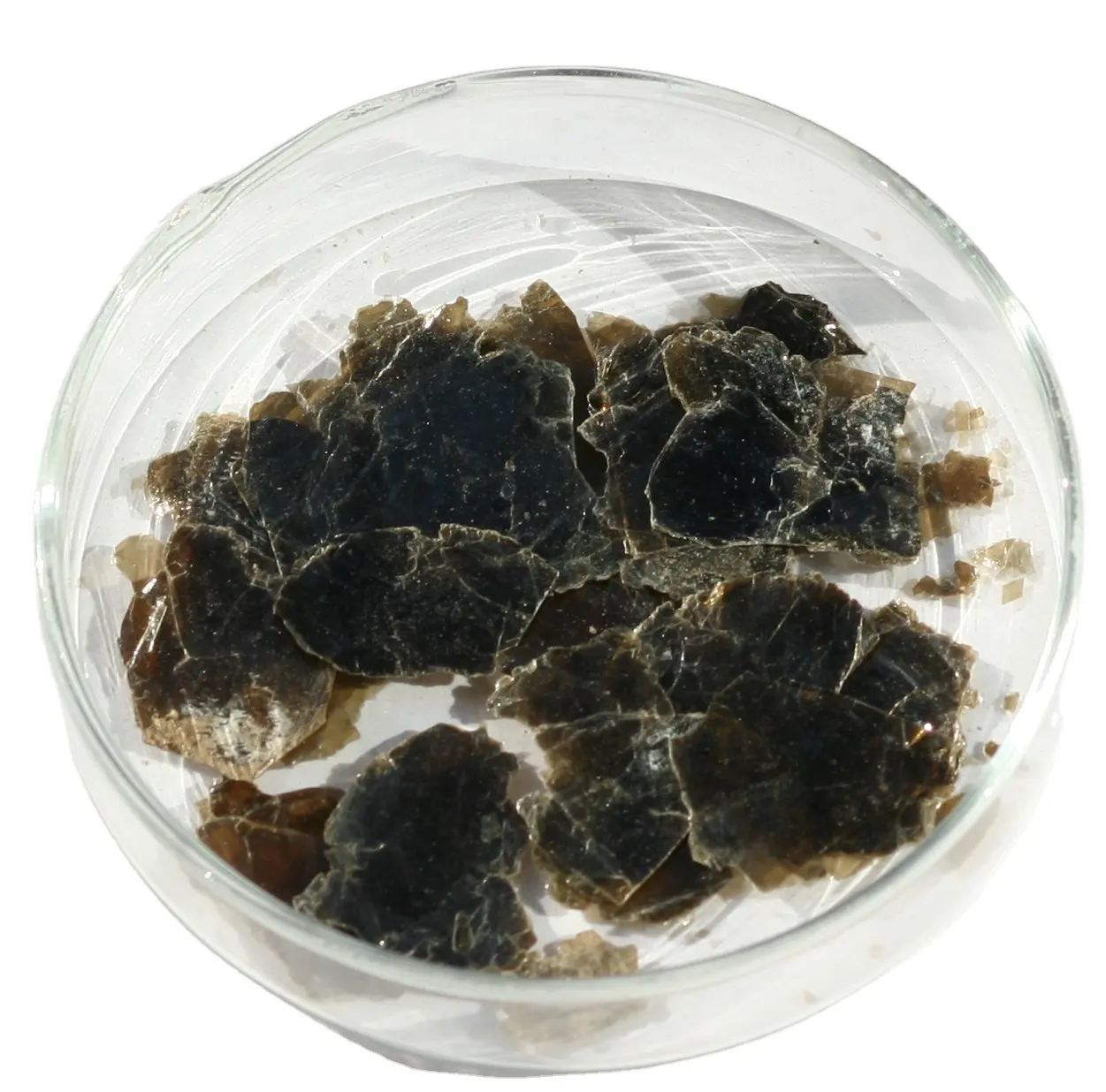 Llingshou black mica flakes natural biotite