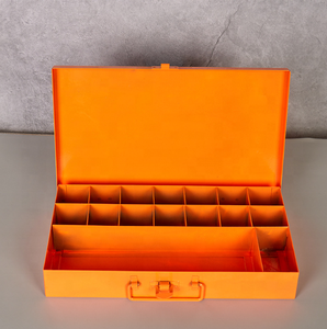 工厂用金属便携式高品质小铁储物盒工具箱 - Product Image 2