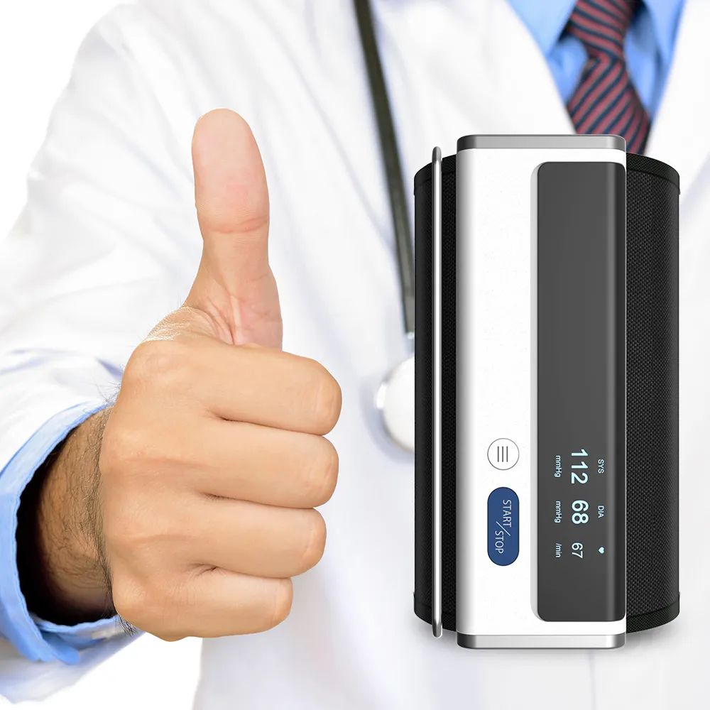 Wellue BP2A misuratore di pressione sanguigna digitale per la pressione sanguigna della frequenza cardiaca senza fili