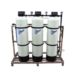 Sistema di pretrattamento 1000LPH filtro a sabbia + filtro a carbone per sistema ro e macchine per la filtrazione dell'acqua - Product Image 1