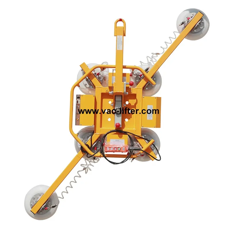 X Type 1000kg Heavy Glass Vacuum Lifter For Installation