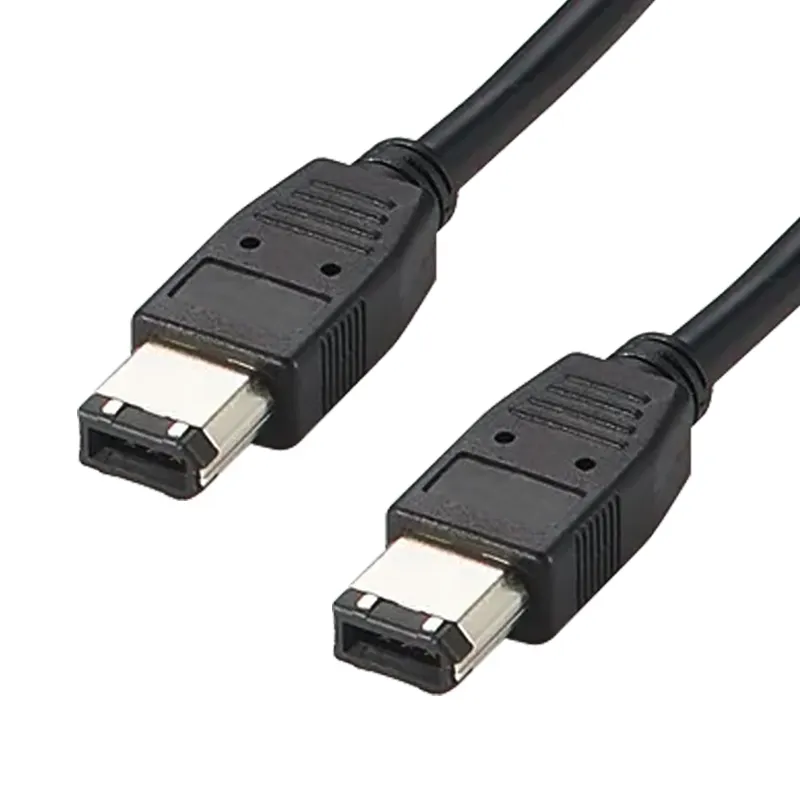 Ieee 1394 Firewire 400 kabel Tautan 6 Pin sampai 6 Pin jantan Ieee1394 6PIN kabel Firewire panjang kabel Data 6 kaki