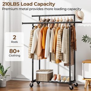 Industrial Heavy-duty Clothes Hanger Suitable for Clothing Factories 360 &deg; Rotating <strong>Hook</strong> Reinforced Steel <strong>Frame</strong> - Product Image 2