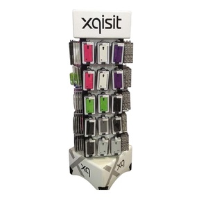 Vendita al dettaglio rotante custodia per cellulare accessori del prodotto gancio appeso espositore design per negozio mobile - Product Image 2