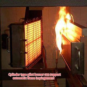 Macchina per testare la diffusione della fiamma della piastra di radiazione del materiale da costruzione