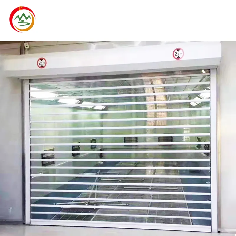 Transparente Tür Aluminium Polycarbonat Faltbare PVC Schiebetür PC Wasserdichter Kunststoff Rollen Moderne Eingangstüren Polymer CN;HUB