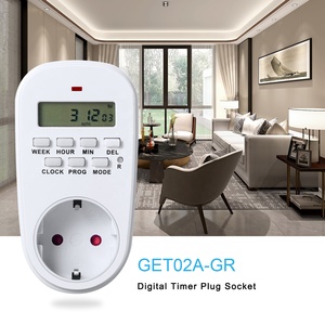 Werkseitige Direkt versorgung Elektronischer programmier barer Schalter LCD Digital Timer Socket - Product Image 5