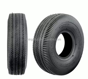 NSPM7043 10 Popular OEM 10 Inch Rubber Trolley Dolly Cart with 4.10/3.50-4 Garden Barrow <strong>Tires</strong> 4.10/3.50-4 Size for Tools - Product Image 2