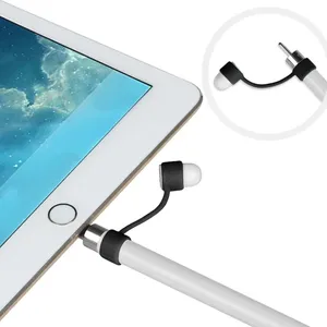 Apple kalem için 1-10 adet silikon yedek kap 1/2 anti-kayıp Stylus kalemlik koruyucu kılıf kapak ile tip-c USB - Product Image 4