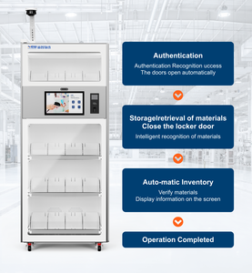 चिकित्सा RFid उच्च लागत की आपूर्ति कैबिनेट कैथेटर/स्टैंट/इम्प्लांट कंट्रोल, 500-सेल, ऑटो रीऑर्डर जब कम 3s ऑटो काउंट और ईआरप के लिए - Product Image 2