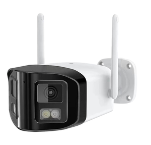4MP H.265双镜头双智能相机应用双镜头检测IP相机灯光双向音频WiFi相机 - Product Image 1