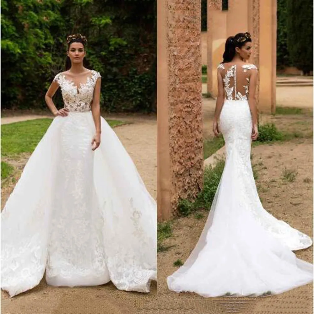 Chất lượng tốt thoáng khí thanh lịch cộng với kích thước đẹp Wedding Dresses đối với phụ nữ
