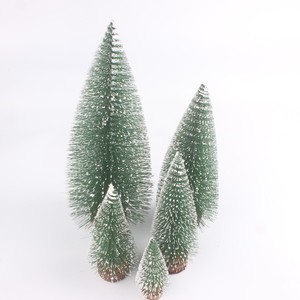 10cm to 40cm <strong>Mini</strong> Christmas Tree Green Small Pine Tree Placed in the Desktop New Year <strong>Xmas</strong> Party <strong>Ornaments</strong> - Product Image 5