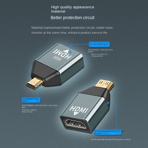 USB-C Type-C Female Source <strong>Input</strong> to <strong>HDMI</strong> Male <strong>Output</strong> HDTV 4K 60hz 1080P Adapter with PD Power Port for Phone Laptop