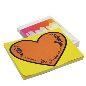 Design personalizado Notepad Reutilizável Bonito Kawaii Adesivos Multi Estilo Notas Pegajosas