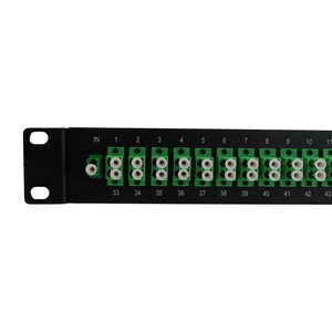 New Arrival <strong>64</strong> <strong>Ports</strong> Rack Mount Type LC APC Low Insertion Loss Fiber <strong>Patch</strong> <strong>Panel</strong> Terminal Box Rack Mount PLC Splitter - Product Image 5