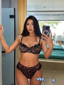 超薄豹纹女式文胸套装调节肩带低腰XL罩杯尺寸法国蕾丝钢圈性感小号大号