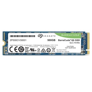 Sagate barracuda q5 zp500cv3a001/zp500cv30001 מודולים מצב מוצק ssd 500gb nvme 1.3 לקרוא 2300 mb/s/s pcie 3.0 x4