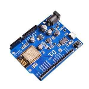 UNO Arduino IDE ESP-12E V/5V destek OTA kablosuz yükleme için WeMos D1 WiFi kalkan tabanlı ESP8266 esp8uno ex için 3.3