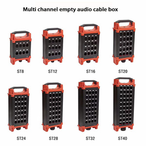 Multi-Channel <strong>Audio</strong> Signal Cable Junction Box for Stage Performance Mobile With <strong>USB</strong> &amp; AC <strong>Input</strong> and Wireless <strong>Output</strong>