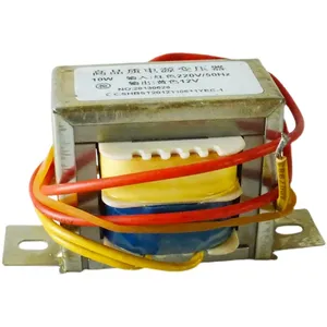 Transformador de Potencia Tipo E de 10W de alta calidad, entrada de 220V a salida de 6V, transformador de CA pequeño trifásico de frecuencia de potencia de 50HZ - Product Image 2