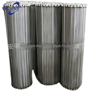 Xpe thép không gỉ băng tải 304 lưới vành đai thực phẩm làm mát xoắn ốc dây vải dịch vụ cắt để sấy Kim Loại màn hình chuỗi - Product Image 5