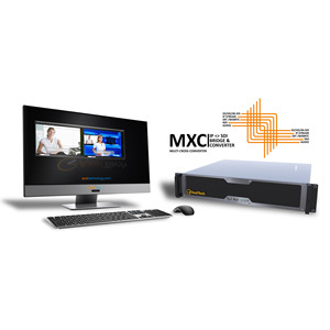 MXC Compact 2CH SDI Encoder/Decoder-Lösung für den Beitrag und die Verteilung von Live-Streaming-Geräten - Product Image 1