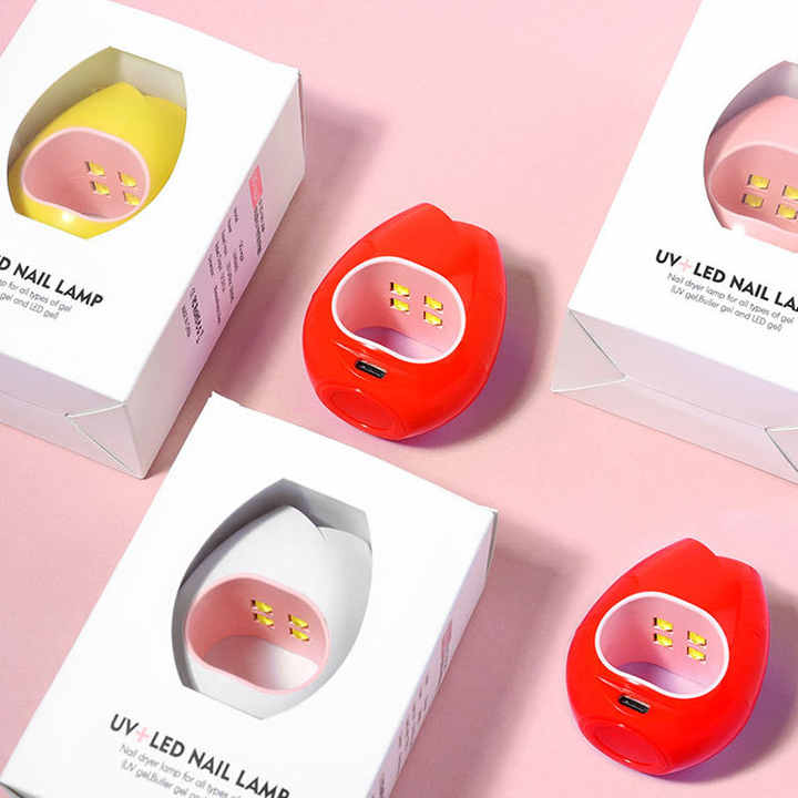 Cute 16w Rose Private Label Portable USB Small Mini UV Led Nail Lamp Dryer