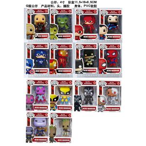 New Vinyl Marvels mô hình đồ chơi Spider-Man N Black Panther bác sĩ hình lạ S funkoo Pop Anime PVC hành động - Product Image 4