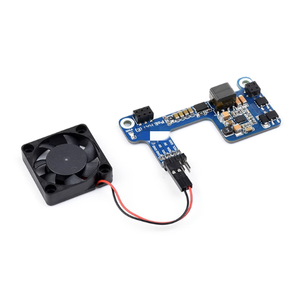 Das POE-Erweiterungs karten modul Raspberry PI 3B/4B Power over Ethernet unterstützt 802.3af-Netzwerks tandards - Product Image 3