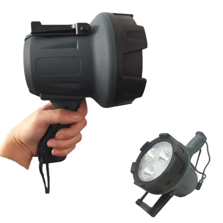 30W 3600 lumen torcia ricaricabile ad alta potenza Super luminosa IP66 treppiede galleggiante montato con supporto regolabile gancio per appendere