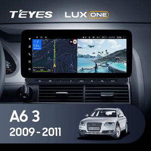 Teyes Lux một cho Audi A6 3 C6 2009 2011 xe đài phát thanh đa phương tiện Video <span class=keywords><strong>Player</strong></span> Navigation GPS Android không có 2DIN 2 DIN DVD - Product Image 2
