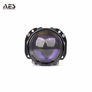 AES โปรเจคเตอร์ LED เทอร์โบ SE 2.5นิ้วเลนส์สีฟ้าที่มีประสิทธิภาพสม่ำเสมอลำแสงต่ำสูงสำหรับไฟหน้า LED อัตโนมัติ - Product Image 5