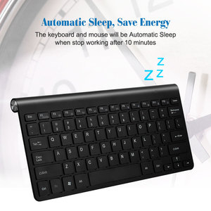 Kablosuz Mac dizüstü bilgisayar TV kutusu 2.4G Mini klavye fare IOS Android Win 7 10 - Product Image 6