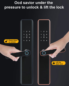 Vendita calda elettronica Tuya senza chiave porta porta numero di blocco tastiera digitale con Password Smart catenaccio da fabbrica di Shenzhen - Product Image 2