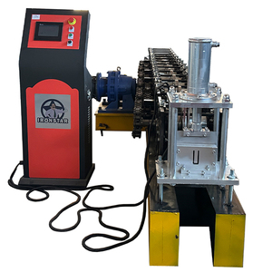 Door Channel Profiles Cold <strong>Computer</strong> Control U Guide Rail Roll Forming Machine - Product Image 1