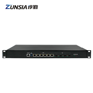 Zunisia OEM Intel 6/7th LGA1151 H110 Router Servidor Chasis 1U Rack Case I3 i5 i7 Computadora industrial 6Lan Firewall Mini PC - Product Image 2