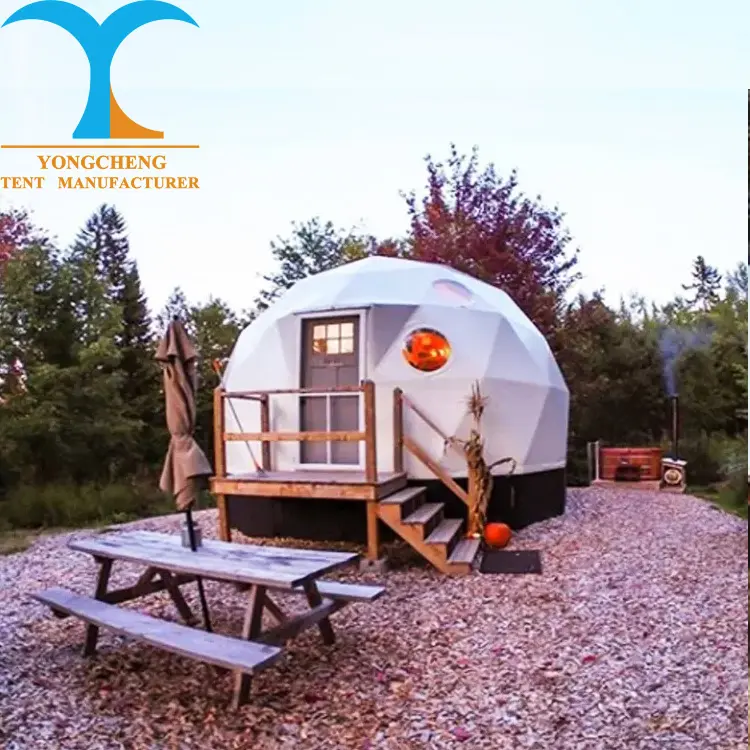Custom igloo trasparente privace 6m tenda a cupola geodetica tenda a cupola per hotel tenda da campeggio tenda da bagno rimorchio per camper