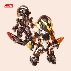 צעצוע חינוכי jaki בניין צעצוע בלוק סט נחש Mech מודל שנה חדש מתנה בנים עשה סין abs חומר פלסטיק ארוז קופסא - Product Image 1
