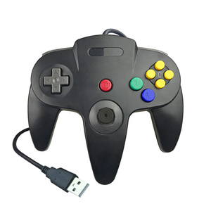 Controlador de juegos USB para Nintendo 64 Controlador de PC con cable para N64 Game Joystick