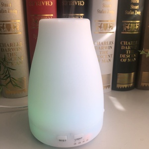 Dropshipping Siêu Âm Lọc Hương Liệu Dầu Mùi Hương Độ Ẩm <span class=keywords><strong>Fogger</strong></span> Mist Maker Điện Tử Ánh Sáng Aroma Diffuser 160Ml - Product Image 2