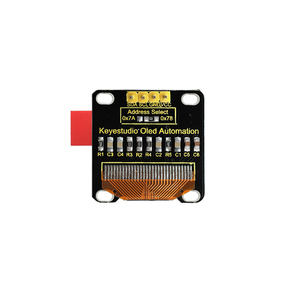 Modulo OLED 0.96 ''/128x64 blu LCD Display a LED modulo/Serial IIC per Arduino Set (nero ed ecologico)