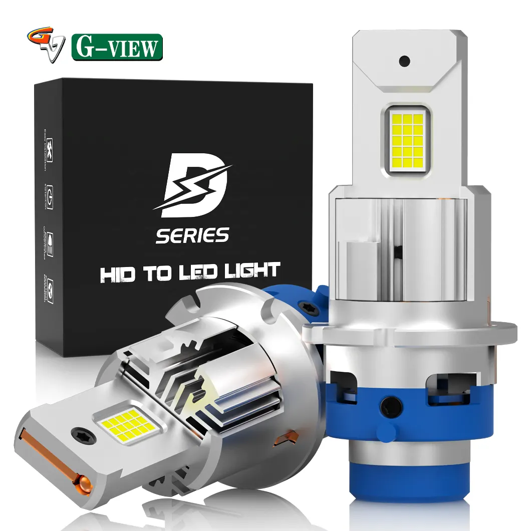 G-View G18D Serie D HID lastre a faros LED coincide con Original HID Canbus Error Free Car LED Light Replacement