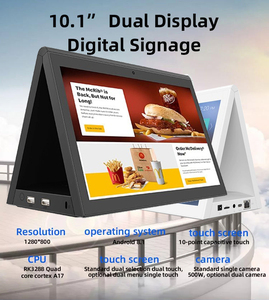 OEM PC Capacitive Touch Screen Monitor 10.1 inch Dual <strong>Display</strong> <strong>Digital</strong> Signage <strong>Lcd</strong> <strong>Android</strong> Tablet - Product Image 6