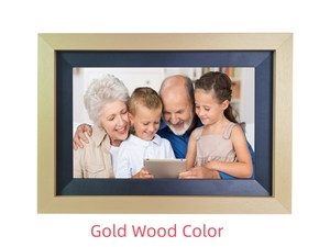 <strong>Digital</strong> Picture <strong>Frame</strong> FRAMEO 10.1&quot; WiFi <strong>Digital</strong> <strong>Photo</strong> <strong>Frame</strong> <strong>With</strong> Metal Housing and Wooden Housing - Product Image 5