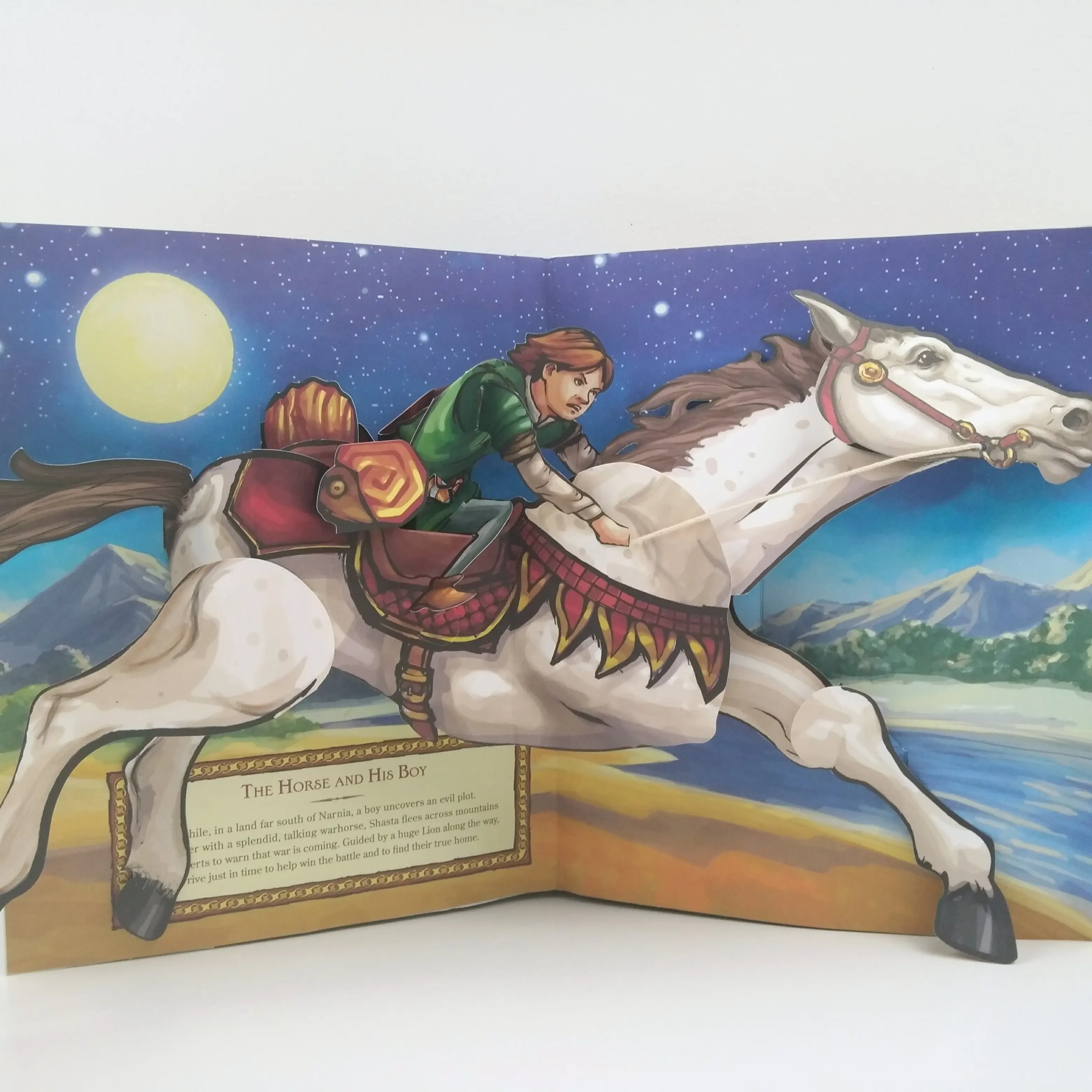 3d Pop-up Book Kids Story Printing on Demand Stori Book for Child Board Book stampa Offset animale con copertina rigida di alta qualità