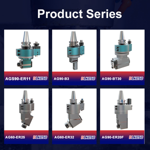 AGU-ER32 açı kafası CNC dönüşüm açısı matkap kafası isteğe bağlı kolu ISO30 SK kedi BT KM NT HSK açısı freze kesicisi kafa - Product Image 5