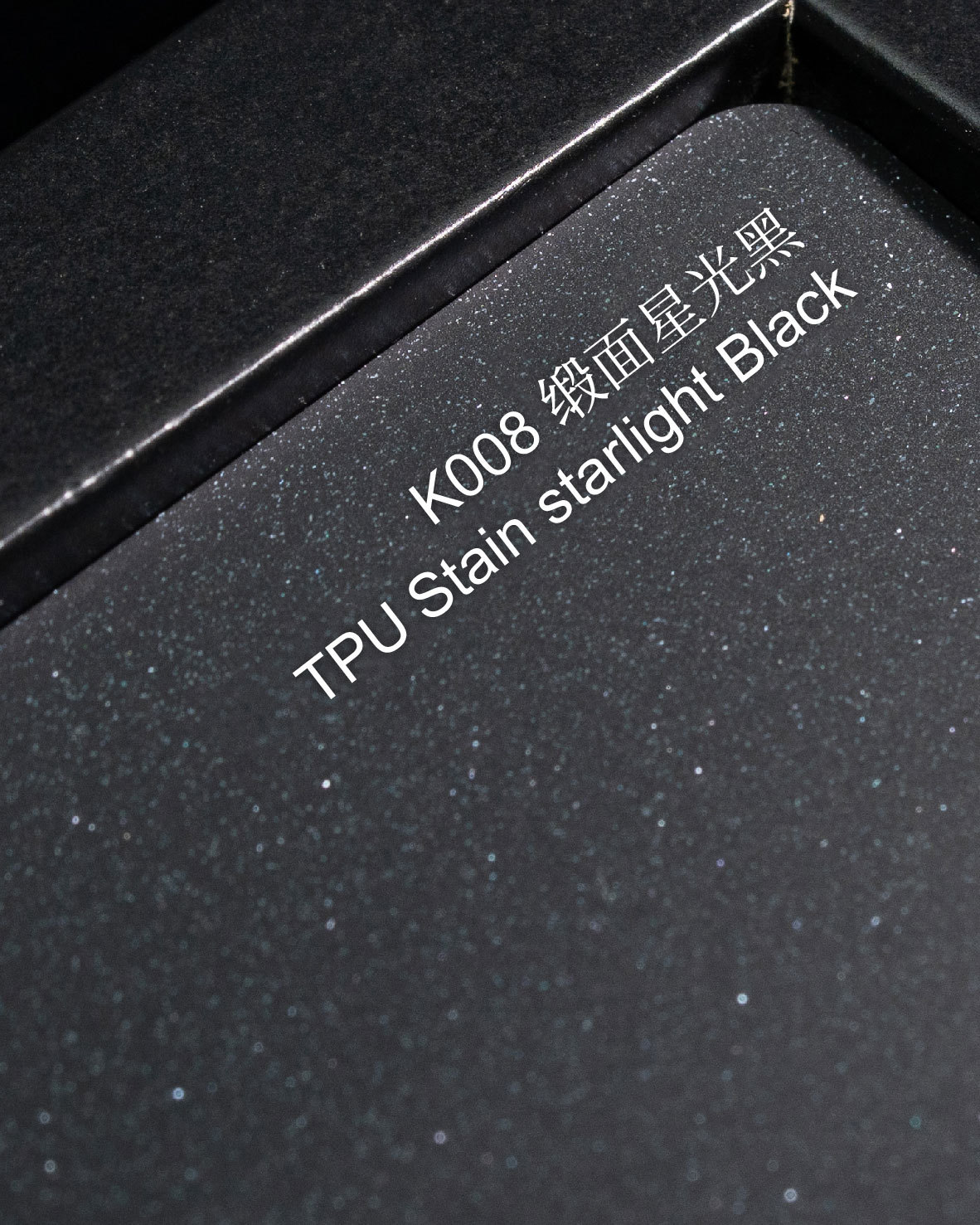 K008 Satin Starlight Black